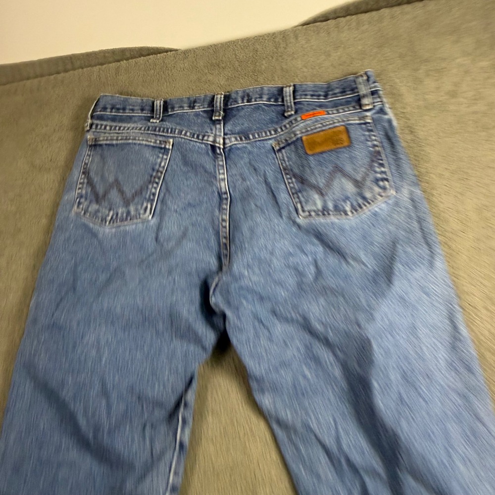 Wrangler FR Flame Resistant 13 Original Jeans 36x32 Blue Denim 10FR130MW Mens